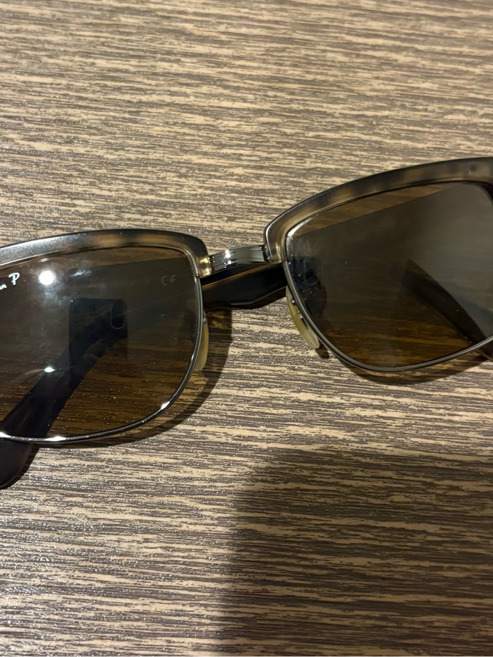 Ray-Ban Brown Tortoiseshell Sunglasses with Brown Lenses